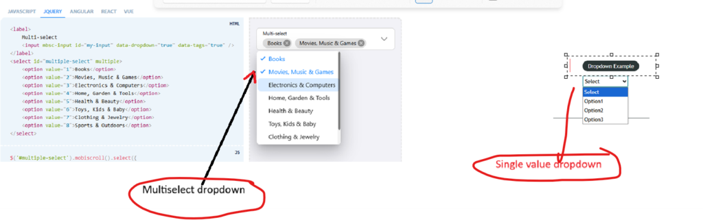 Dropdowns and Checkboxes in Playwright dropdown